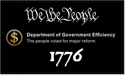 3x5 We The People DOGE Flag Trump Flag – US Patriot Colors