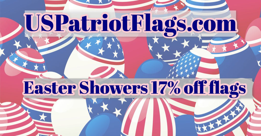 April Showers Flags Discounted at 17%