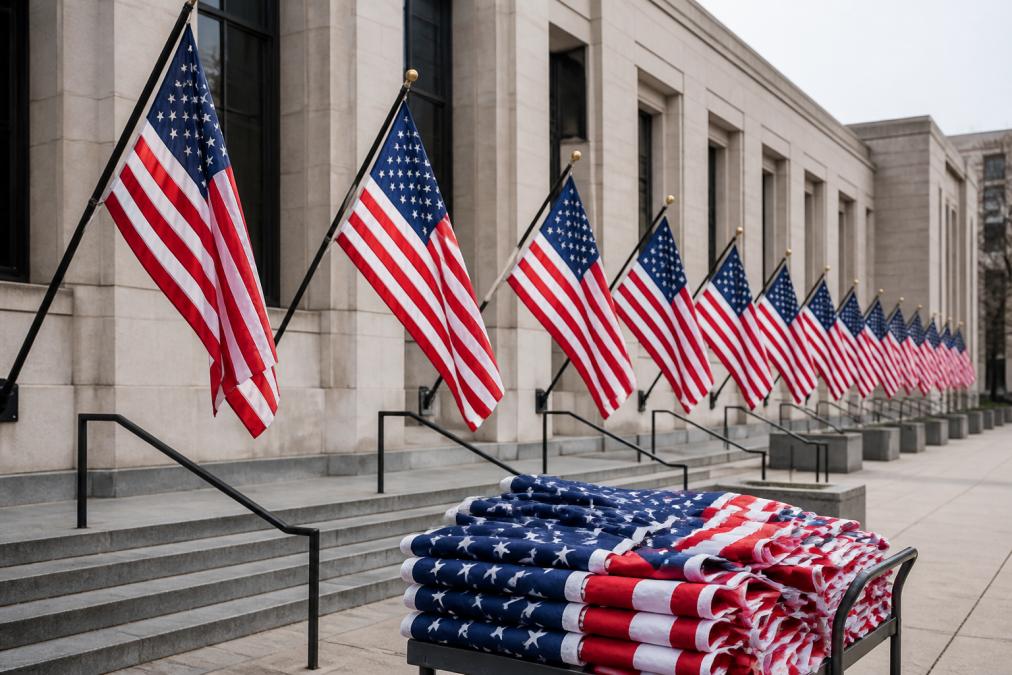 Bulk Flag Orders for Municipalities: A 2026 Guide