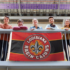 Louisiana Ragin' Cajuns Flag – Deluxe 3x5 Made in USA