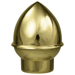 Plastic Slip Fit Acorn - Gold