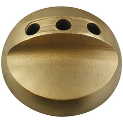 Three Hole Floor Stand - Gold