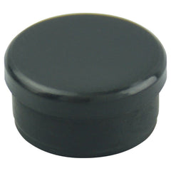Black Plastic Bottom Plug - 1-1/8" Diameter