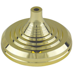 Styrene (Plastic) Table Bases For Mounted Flag - Gold