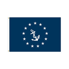 12x18 inch Commodore Flag - Nylon - Made in USA