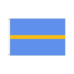 12x18 inch Measurer Flag - Nylon - Made in USA