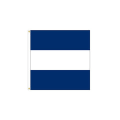 J - Juliet Flag - Size 3 - Made in USA