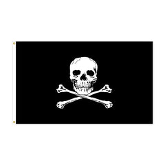 Jolly Roger Flag - Nylon - Made in USA