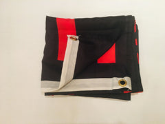 Viking Flag with Raven Red & Black 3x5 Economical