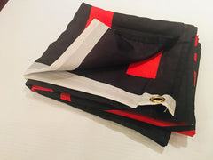 Viking Flag with Raven Red & Black 3x5 Economical