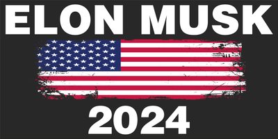 Elon Musk 2024 Bumper Sticker