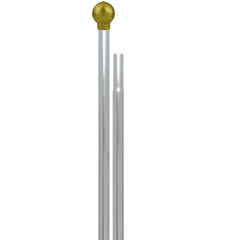 White Titan Flagpole Sets for residential use