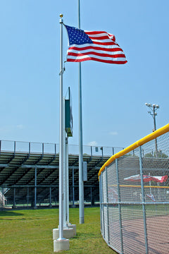 20ft Heavy Duty Flagpole - ECX20