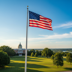 24-Star Flag Outdoor Square