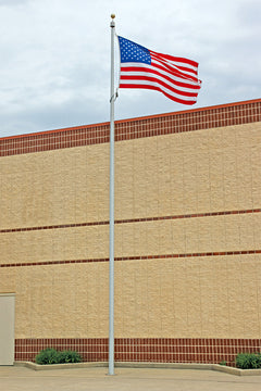 25ft Hurricane Flagpole - ECH25