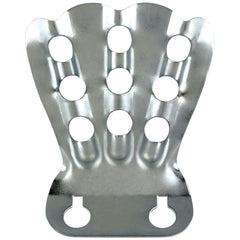 Stamped Steel Finger Bracket - 3 Flags