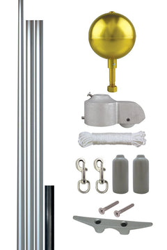 Heavy Duty Residential Flagpole for homes
