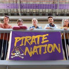 East Carolina Pirates Pirate Nation Flag – Deluxe 3x5 Made in USA