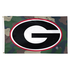 Georgia Bulldogs Camouflage Flag - Deluxe 3x5 ft - Made in USA