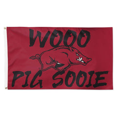 Arkansas Razorbacks deluxe 3x5 flag