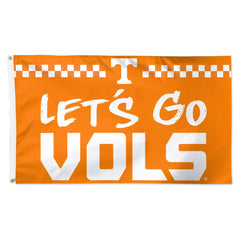 Tennessee Volunteers Let's Go Vols Flag - Deluxe 3x5 ft - Made in USA