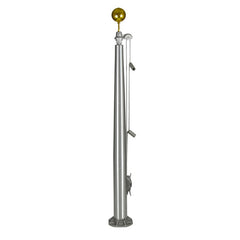 5' Flagpole Mock-Ups - External Halyard