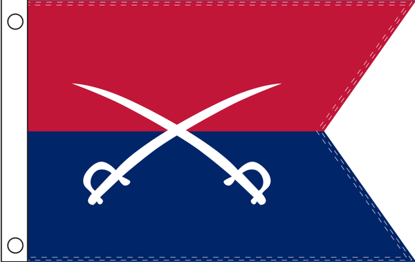 Custer Headquarters Flag 3x5 Cotton | Historical Cavalry Guidon – US ...