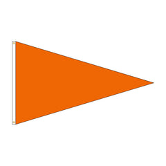 Solid Color Nylon Pennant Flag – Golf, Events, Dealerships & Marine Use