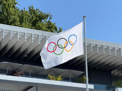 Olympic Rings Flag - Made in USA