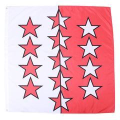 Valais Swiss Canton Flag – Made in USA | Square Format