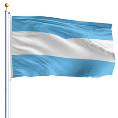 Argentina Flag No Seal – Outdoor Sewn Nylon | Made in USA