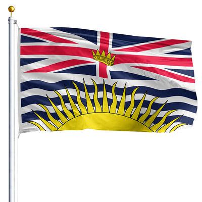 British Columbia Flag - Made in USA
