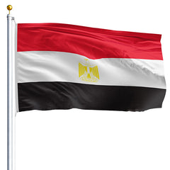 Egypt National Flag | Made in USA | Government & World Cup Grade