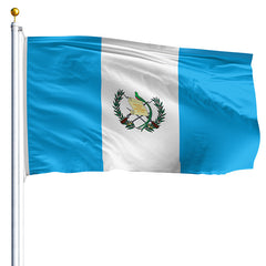 Guatemala Flag with Seal - Outdoor - Made in USA