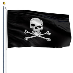 Jolly Roger Flag - Nylon - Made in USA