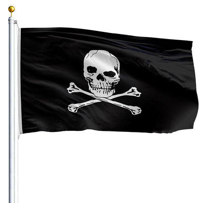 Jolly Roger - Pirate Flag - Outdoor Nylon - Made in USA