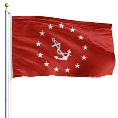 12x18 inch Vice-Commodore Flag - Nylon - Made in USA