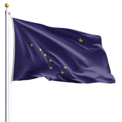 Alaska State Flag Nylon Outdoor Made in USA