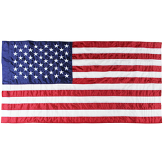 pole hem american flag