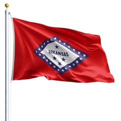 Arkansas State Flag Nylon Outdoor Made in USA
