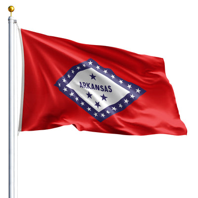 Arkansas State Flag Nylon Outdoor Made in USA