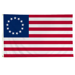 Betsy Ross Flag 6x10 ft Garrison  Nylon Fully Sewn Flag (USA Made)