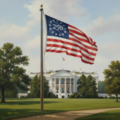 Betsy Ross 250th Flag Commercial Sizes Made in USA