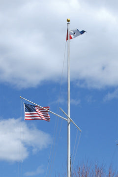 20ft Nautical Flagpole - ECXP20