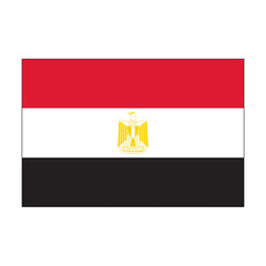 Egypt National Flag | Made in USA | Government & World Cup Grade