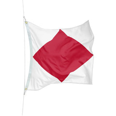 F - Foxtrot Flag - Size 3 - Made in USA