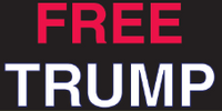 Free Trump Bumper Sticker