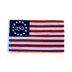 3x5 250th Anniversary Betsy Ross Printed Polycotton Made in USA