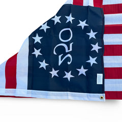 3x5 250th Anniversary Betsy Ross Printed Polycotton Made in USA