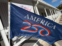 America's 250th Anniversary Nylon Flag Blue Made in USA